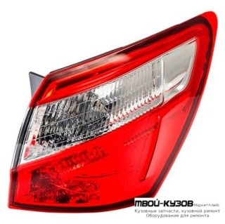 ФОНАРЬ ЗАДНИЙ ВНЕШНИЙ ПРАВАЯ СТОРОНА С ДИОД (DEPO) для Nissan QASHQAI (2007-)