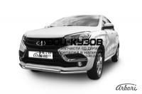 AFZDALADXR05 - ЗАЩИТА ПЕРЕДНЕГО БАМПЕРА d42 (Arbori) Lada XRAY (2015-)