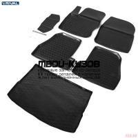 K11801006-3 - КОВРИКИ В САЛОН 6 шт. (RIVAL) Ford Focus 3 (2011-2015)