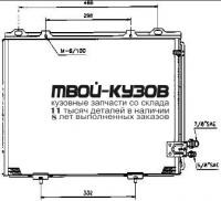 94285 - РАДИАТОР КОНДИЦИОНЕРА (NISSENS) Mercedes W210 (1995-2003)