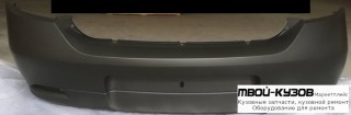 БАМПЕР ЗАДНИЙ (КИТАЙ) для Renault LOGAN / SANDERO (2014-)