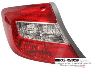 ФОНАРЬ ЗАДНИЙ ВНЕШНИЙ ЛЕВАЯ СТОРОНА (СЕДАН) (КИТАЙ) для Honda CIVIC (2012-) СЕДАН