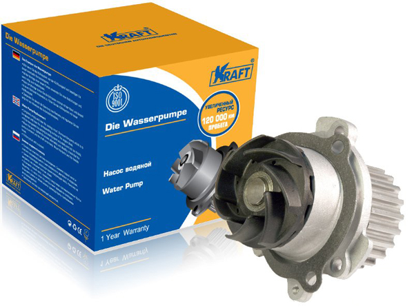 Насос водяной ВАЗ-2170 (помпа) (KRAFT) КТ059304