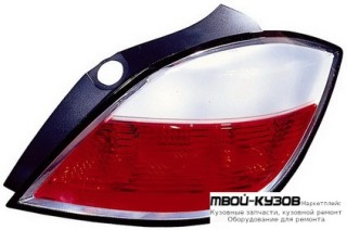 ФОНАРЬ ЗАДНИЙ ВНЕШНИЙ ПРАВАЯ СТОРОНА (5 дв) (DEPO) КРАСНЫЙ-БЕЛ для Opel ASTRA H (06.2004-)