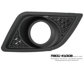 РЕШЕТКА БАМПЕРА ПЕРЕДНИЙ ЛЕВАЯ СТОРОНА П/ПРОТИВОТУМ (ТАЙВАНЬ) для Ford FIESTA (2006-2007)