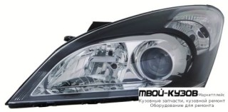 ФАРА ЛЕВАЯ СТОРОНА ПОД КОРРЕКТОР (DEPO) для KIA CEED (2007-2011)