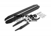 A173ALB.5503.1 - ПОРОГИ-ПОДНОЖКИ (КОМПЛЕКТ) Premium-Black (RIVAL) Suzuki SX4 (2015-)