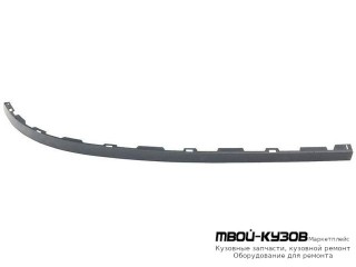 СПОЙЛЕР БАМПЕРА ПЕРЕДНИЙ ПРАВАЯ СТОРОНА (КИТАЙ) для Peugeot 307 (2005-)