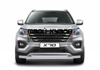 R.3305.001 - ЗАЩИТА ПЕРЕДНЕГО БАМПЕРА d57+d42 (RIVAL) Lifan X70 (2018-)