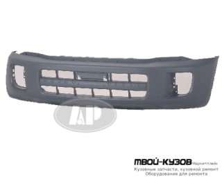 БАМПЕР ПЕРЕДНИЙ С ОТВ П/РАСШИРИТ ТЕМНО-СЕРЫЙ (ТАЙВАНЬ) для Toyota RAV4 (2000-2003) (2004-2005)