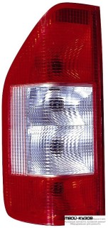 ФОНАРЬ ЗАДНИЙ ВНЕШНИЙ ЛЕВАЯ СТОРОНА (DEPO) КРАСНЫЙ-БЕЛ для Mercedes SPRINTER (02.2000-)