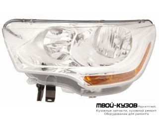 ФАРА ЛЕВАЯ СТОРОНА С КОРРЕКТОР (DEPO) для Citroen C4 (2010-) PICASSO (2010-)