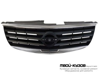 РЕШЕТКА РАДИАТОРА ЧЁРНЫЙ (ТАЙВАНЬ) для Nissan ALMERA CLASSIC (01.2006-)