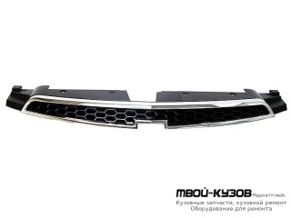 РЕШЕТКА РАДИАТОРА ВЕРХН ХРОМ-ЧЁРНЫЙ (ТАЙВАНЬ) для Chevrolet CRUZE (2009-)