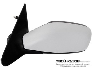ЗЕРКАЛО ЛЕВАЯ СТОРОНА ЭЛЕКТР С ПОДОГРЕВОМ (ASPHERICAL) ГРУНТ (ТАЙВАНЬ) для Renault LAGUNA (09.2001-)