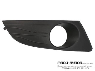 РЕШЕТКА БАМПЕРА ПЕРЕДНИЙ ПРАВАЯ СТОРОНА П/ПРОТИВОТУМ для Renault LOGAN (2005-2014)