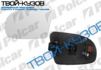 CORSA 0393-2000 ВСТАВКА ЗЕРКАЛА R ВЫПУКЛОЕ БЕЗ ОБОГРЕВА