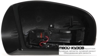 КРЫШКА ЗЕРКАЛА ПРАВАЯ СТОРОНА С ДИОД УКАЗАТЕЛЬ ПОВОРОТА (ТАЙВАНЬ) для Mercedes W203 (07.2000-)