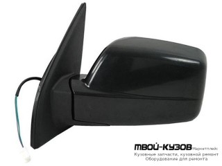 ЗЕРКАЛО ЛЕВАЯ СТОРОНА ЭЛЕКТР БЕЗ ПОДОГРЕВОМ (CONVEX) (ТАЙВАНЬ) для Nissan X-TRAIL (06.2001-)