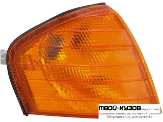УКАЗ.ПОВОРОТА УГЛОВОЙ ПРАВАЯ СТОРОНА (DEPO) ЖЕЛТ для Mercedes W202 (06.1993 - 06.2000)