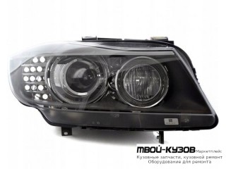 ФАРА ПРАВАЯ СТОРОНА С КОРРЕКТОР , (КСЕНОН) -D1S- , П/ ДИОД УКАЗАТЕЛЬ ПОВОРОТА (DEPO) ЧЁРНЫЙ для BMW E90 СЕДАН / E91 УНИВЕРСАЛ (3 SERIES) (2004-)