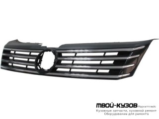 РЕШЕТКА РАДИАТОРА ХРОМ-ЧЁРНЫЙ (ТАЙВАНЬ) для Volkswagen PASSAT B7 (2011-)