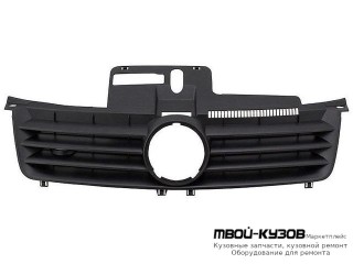 РЕШЕТКА РАДИАТОРА (3 ДВ) (5 ДВ) ЧЁРНЫЙ (ТАЙВАНЬ) для Volkswagen POLO (08.2001 - 2009)