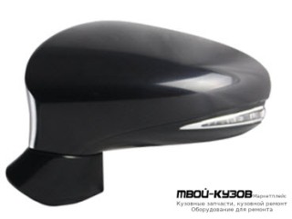 ЗЕРКАЛО ЛЕВАЯ СТОРОНА ЭЛЕКТР С ПОДОГРЕВОМ , УКАЗАТЕЛЬ ПОВОРОТА , ПАМЯТЬЮ , ПОДСВЕТ , ГРУНТ (ТАЙВАНЬ) для Lexus GS300 / 430 (2012-)