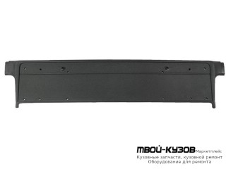 КРЕПЛЕНИЕ НОМЕРА БАМПЕРА ПЕРЕДНИЙ МОДЕЛИ П/ ХРОМ МОЛДИНГ (ТАЙВАНЬ) для BMW E39 (11.1995 - 2003)