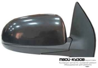 ЗЕРКАЛО ПРАВАЯ СТОРОНА ЭЛЕКТР С ПОДОГРЕВОМ (CONVEX) ГРУНТ (ТАЙВАНЬ) для Hyundai I20 (2009-)