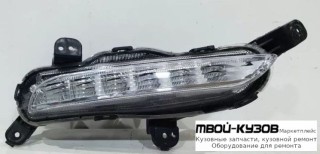 ФАРА ПРОТИВОТУМАННАЯ ПРАВАЯ СТОРОНА DRL( ХОД. ОГНИ) ДИОД (СЕДАН) (КИТАЙ) для KIA RIO (2017-)