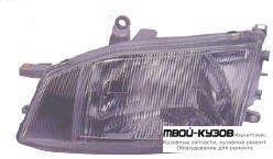 ФАРА ЛЕВАЯ СТОРОНА (DEPO) для Toyota HI-ACE (1989-1993) (1994-1996) (1997-)