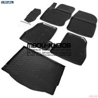 K11801005-3 - КОВРИКИ В САЛОН 6 шт. (RIVAL) Ford Focus 3 рестайлинг (2014-2019)