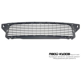 РЕШЕТКА БАМПЕРА ПЕРЕДНИЙ ЧЁРНЫЙ (КИТАЙ) для Renault DUSTER (2010-)