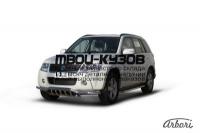 AFZDASGV0807 - ЗАЩИТА ПЕРЕДНЕГО БАМПЕРА d57 (Arbori) Suzuki Grand Vitara (2008-2012)