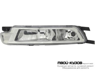 ФАРА ПРОТИВОТУМАННАЯ ЛЕВАЯ СТОРОНА С DRL( ХОД. ОГНИ) (DEPO) для Volkswagen PASSAT B8 (2015-)