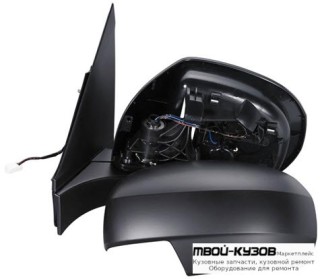 ЗЕРКАЛО ЛЕВАЯ СТОРОНА ЭЛЕКТР С ПОДОГРЕВОМ (CONVEX) ГРУНТ (ТАЙВАНЬ) для Suzuki SWIFT (2011-)