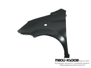 КРЫЛО ПЕРЕДНИЙ ЛЕВАЯ СТОРОНА С ОТВ ПОД ПОВТОРИТЕЛЬ (ТАЙВАНЬ) для Chevrolet SPARK (2005-)