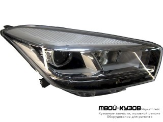 ФАРА ПРАВАЯ СТОРОНА ЛИНЗОВАННАЯ С КОРРЕКТОР (КИТАЙ) для Chery TIGGO 4 (2018-2023) / TIGGO 4 PRO (2020-2023)