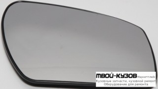 СТЕКЛО ЗЕРКАЛА ПРАВАЯ СТОРОНА С ПОДОГРЕВОМ (CONVEX) (ТАЙВАНЬ) для Ford FOCUS (2005-), Ford FUSION (2002-)
