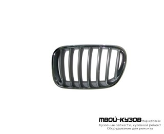 РЕШЕТКА РАДИАТОРА ЛЕВАЯ СТОРОНА ХРОМ ТИТАН (ТАЙВАНЬ) для BMW F25 X3 (2011-)