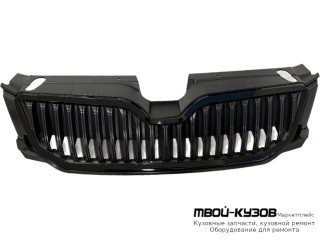 РЕШЕТКА РАДИАТОРА С ЧЁРНЫЙ МОЛДИНГ (КИТАЙ) для Skoda OCTAVIA (2013-2017)