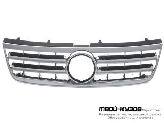 РЕШЕТКА РАДИАТОРА ХРОМ-ЧЁРНЫЙ (ТАЙВАНЬ) для Volkswagen TOUAREG (11.2002 - 2010)