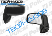 TIIDA 05- ЗЕРКАЛО ЛЕВОЕ МЕХАНИЧЕСКОЕ