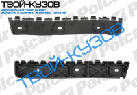 FABIA (6Y), 08.04-03.07 КРЕПЛЕНИЕ ПЕРЕДНЕГО БАМПЕРА левое