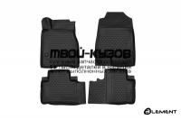 ELEMENT3D9922210k - 3D КОВРИКИ В САЛОН 4 ШТ. (Element) Haval H6 (2014-)