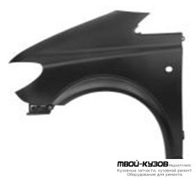 КРЫЛО ПЕРЕДНИЙ ЛЕВАЯ СТОРОНА С ОТВ ПОД ПОВТОРИТЕЛЬ ПЛАСТИК (ТАЙВАНЬ) для Mercedes VITO (2003-)