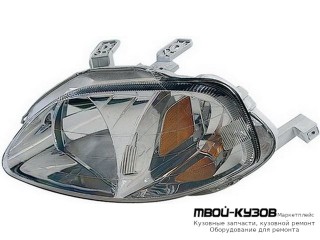 ФАРА ЛЕВАЯ СТОРОНА (USA) (DEPO) для Honda CIVIC (1999-2000)
