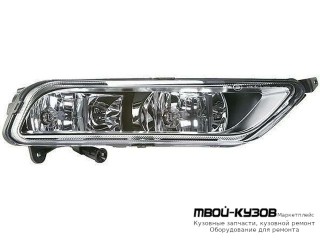 ФАРА ПРОТИВОТУМАННАЯ ПРАВАЯ СТОРОНА С ПОДСВЕТ ПОВОРОТ (DEPO) для Volkswagen PASSAT B7 (2011-)