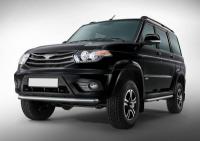 R.6302.001 - ЗАЩИТА ПЕРЕДНЕГО БАМПЕРА d76 (RIVAL) УАЗ Patriot (2014-2016)
